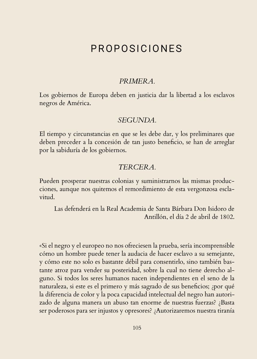Proposiciones, página 105